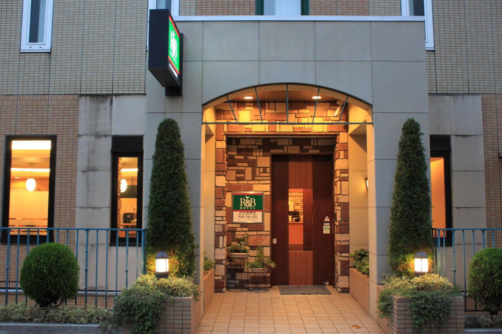 R&B Hotel Sendai Hirosedori Ekimae Bagian luar foto